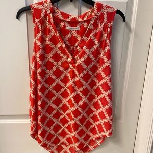 41 Hawthorne sleeveless blouse. Size small.